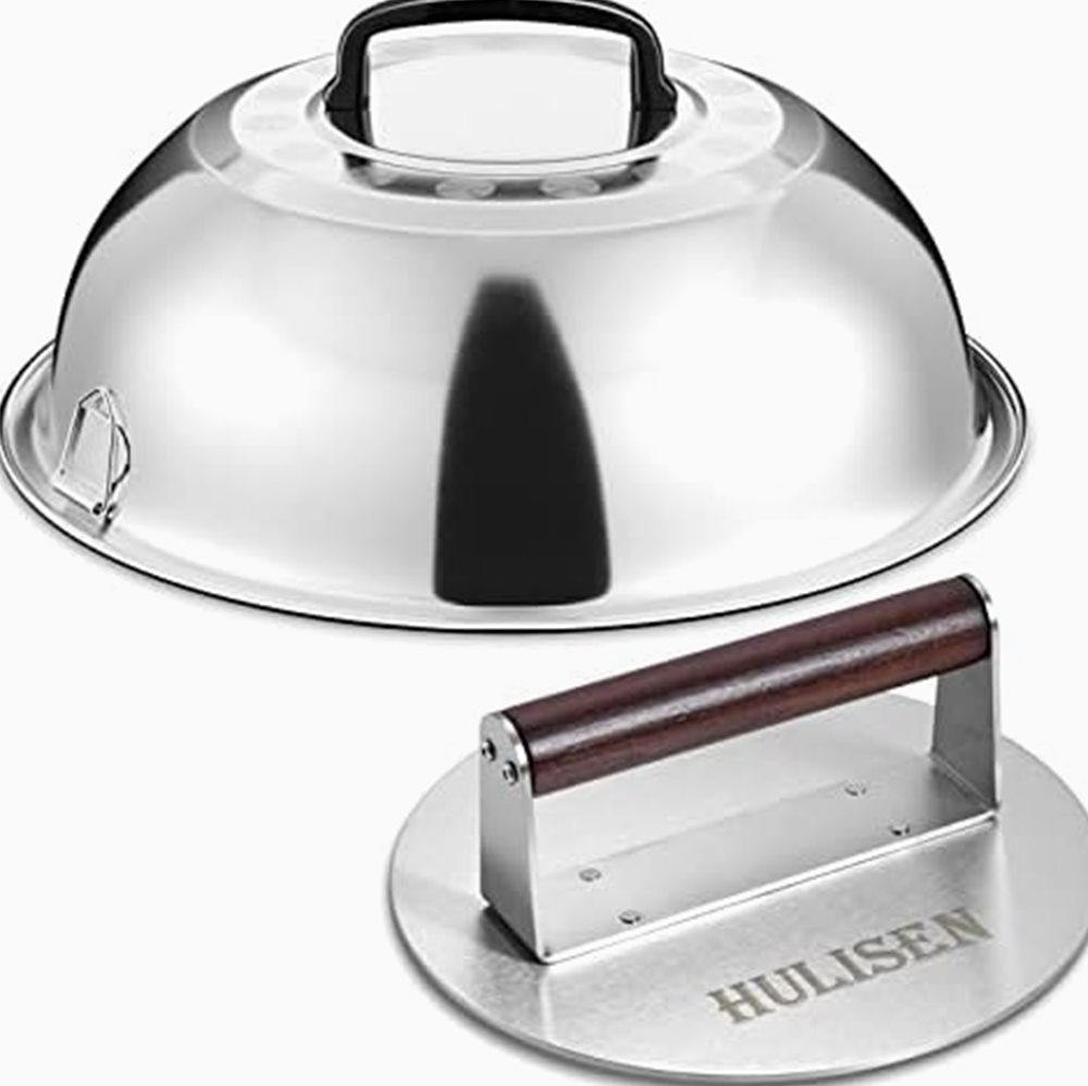 Burger Press & Melting Dome Set, 8.5-inch — photo 2 of 6