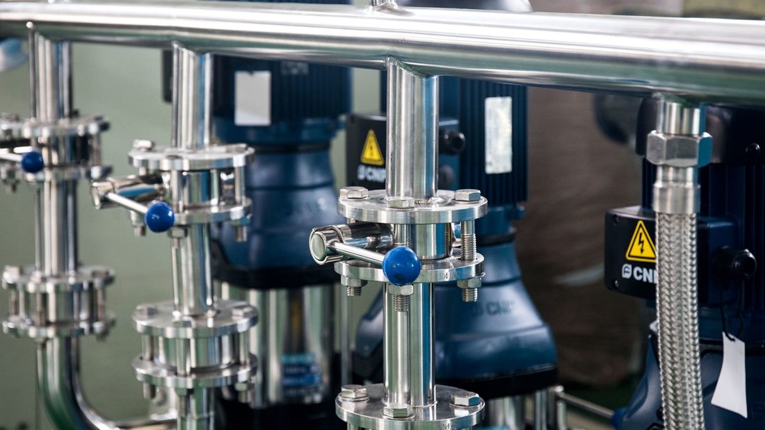 Food-grade stainless steel stock