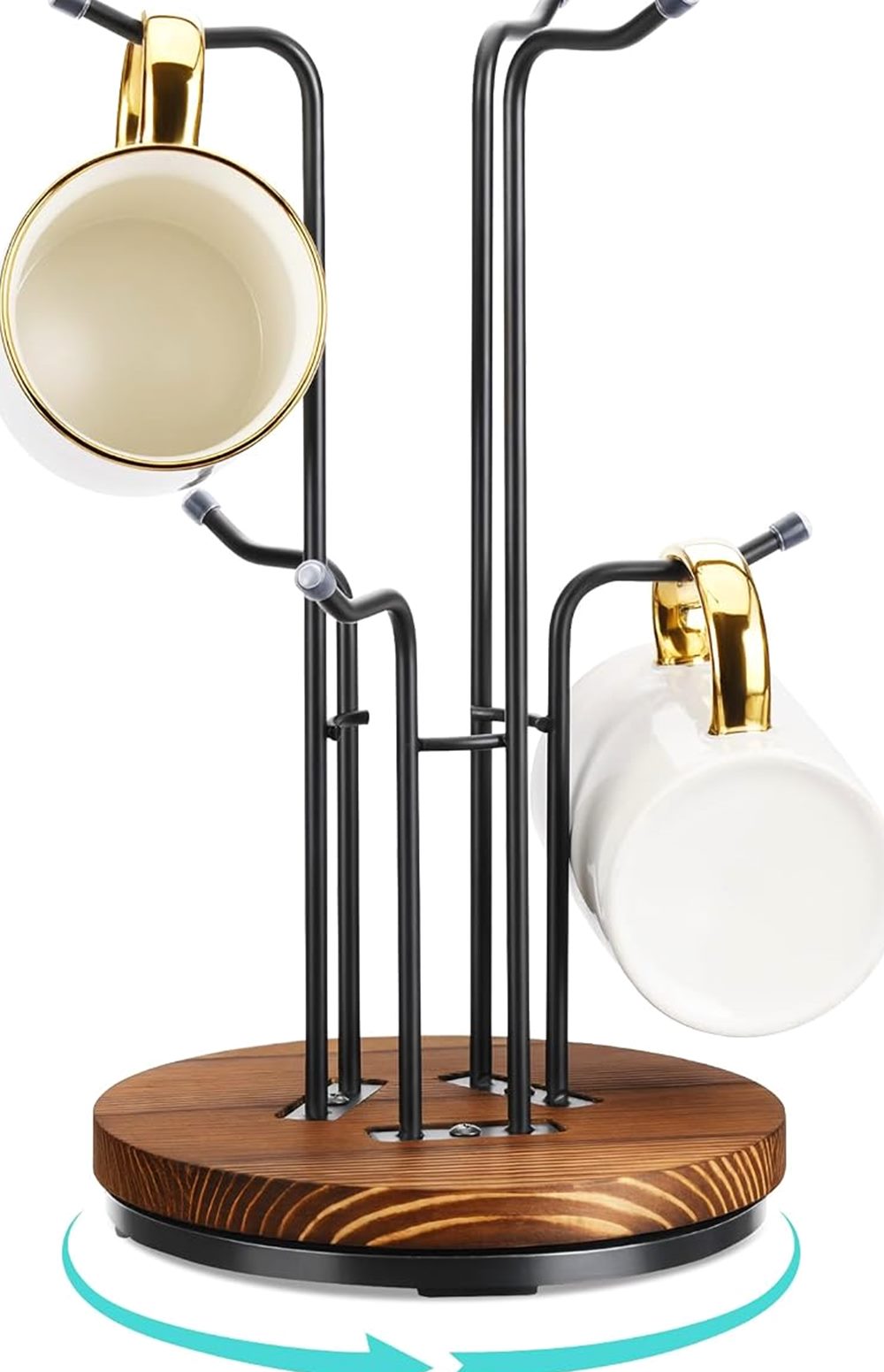 360° Rotating Mug Tree, 6 Hooks — photo 1 of 6