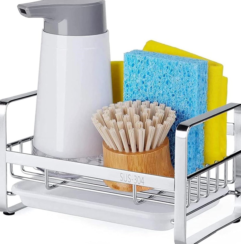 Sink Caddy, 304 Stainless with Drain Tray — photo 1 of 6
